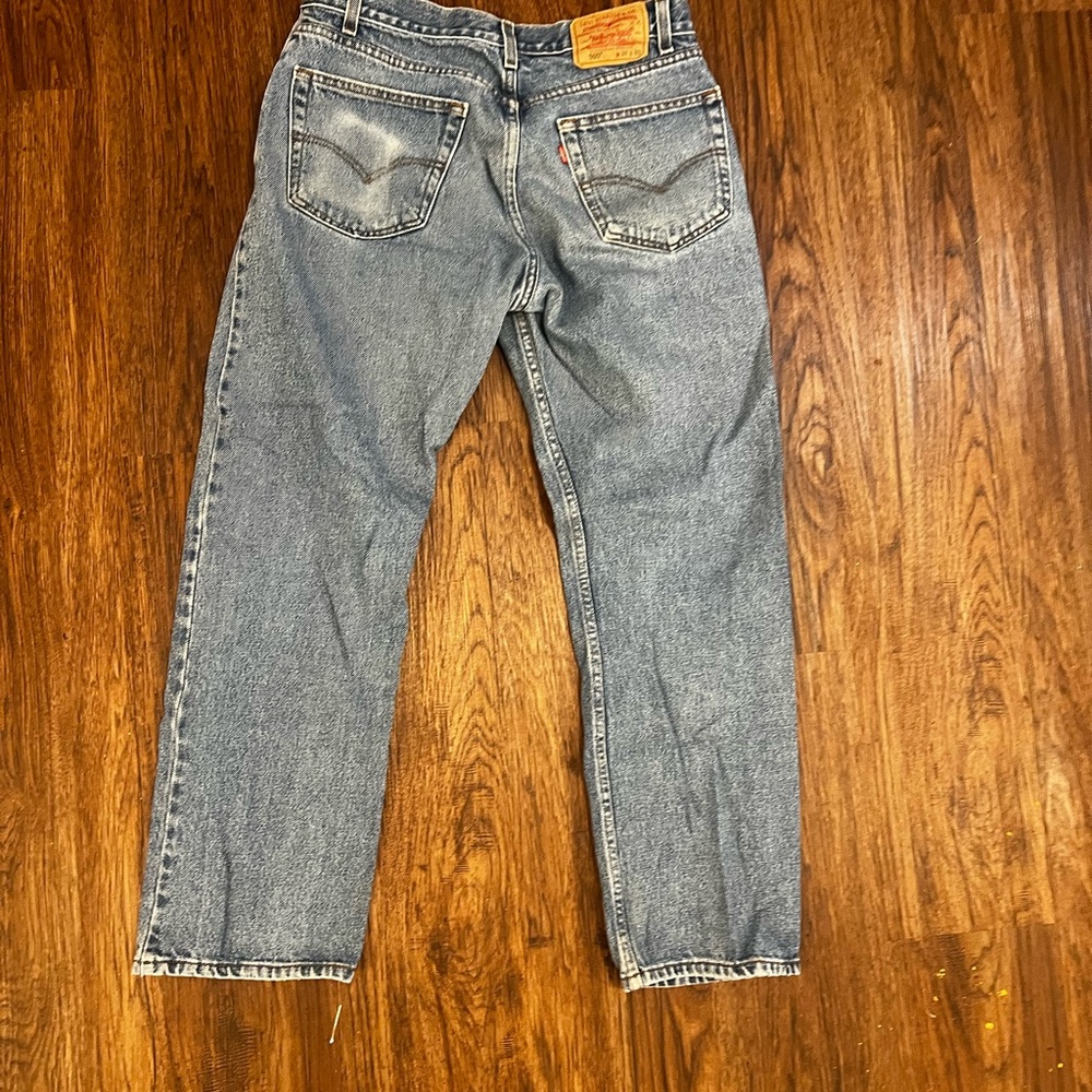 Levi's Men's Relaxed Jeans - Light Blue Denim